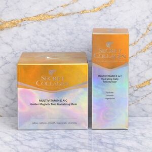 Multivitamin E A C Golden Magnetic Mud Revitalizing Mask